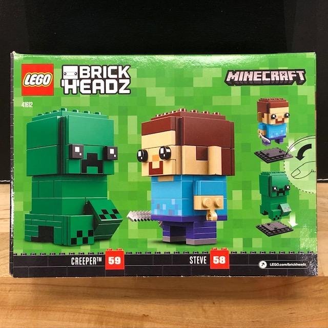 LEGO Brickheadz /Minecraft 41612 "Steve  Creeper" - ny / oöppnad från Peklek!