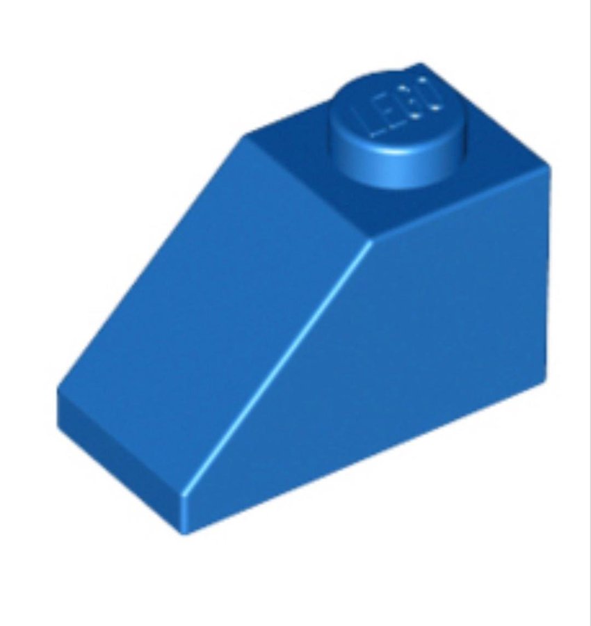 Blue Slope 45 2 x 1 - LEGO - 3040