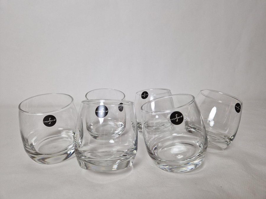 6 st whisky glas SAGAFORM