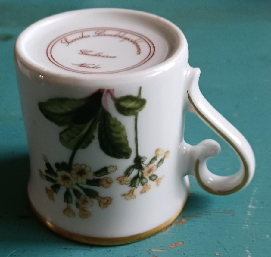 SVENSKA LANDSKAPSBLOMMOR GULLVIVA KAFFEKOPP