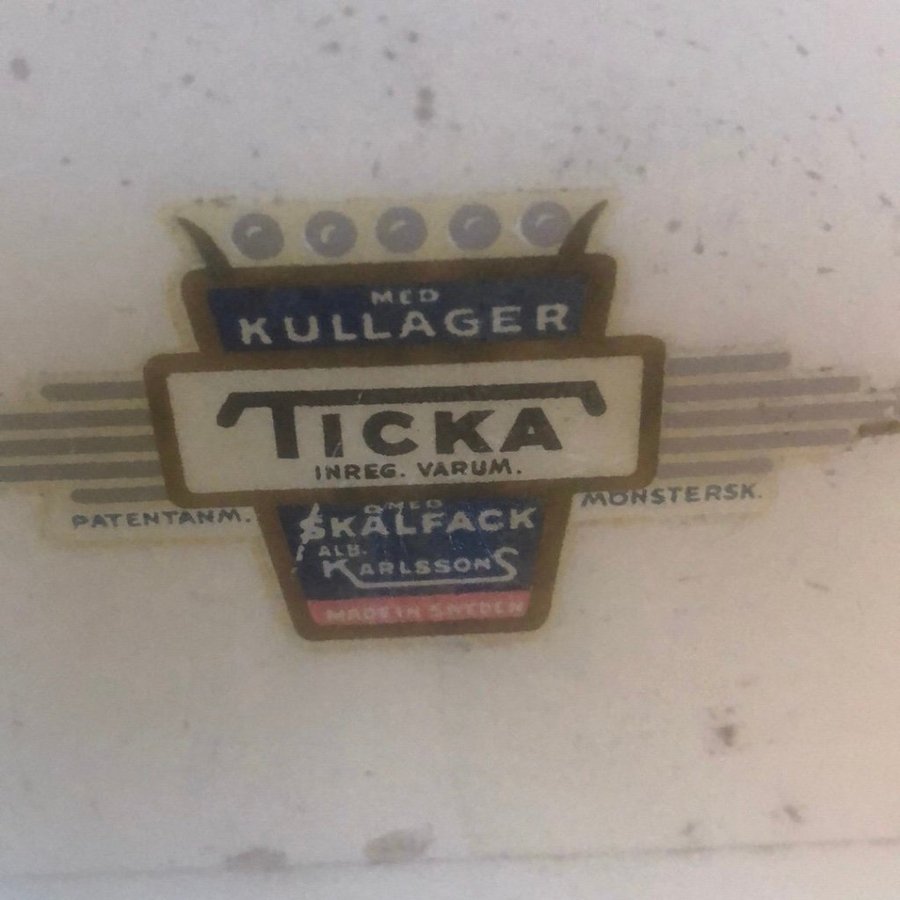 Kullager Ticka Våg fin Gammal