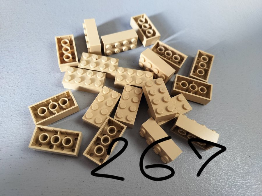 Lego beige delar