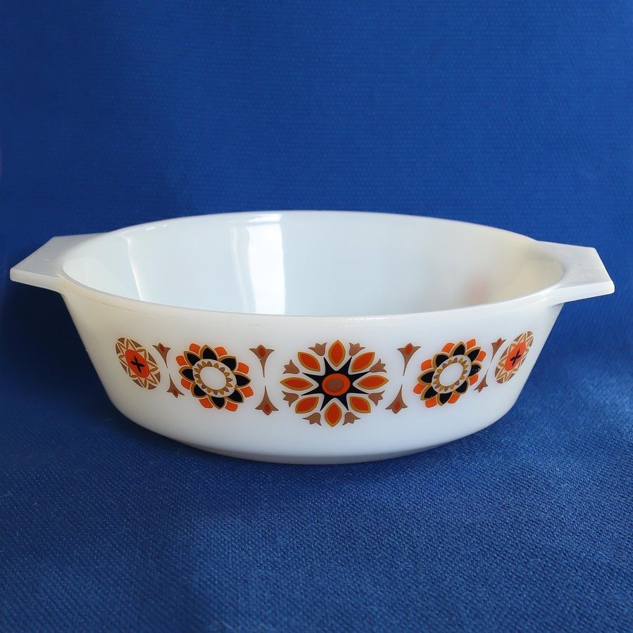 JAJ PYREX UGNSFORM 509 "TOLEDO"  VINTAGE 1960-TAL MADE IN ENGLAND