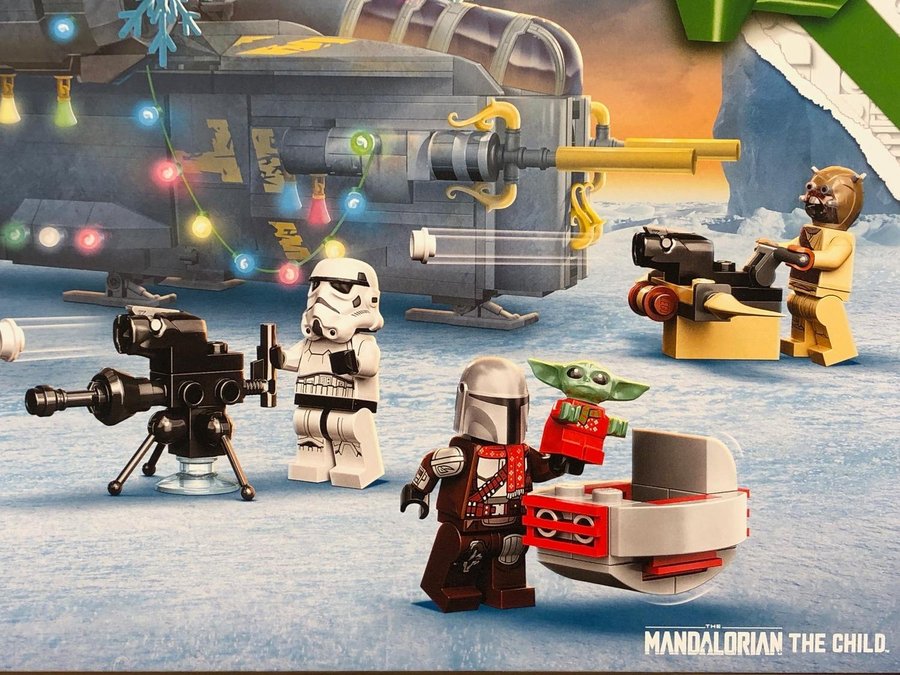 LEGO Star Wars / Jul 75307 "Adventskalender" - från 2021 oöppnad / förseglad!