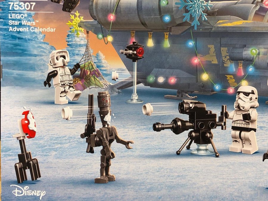 LEGO Star Wars / Jul 75307 "Adventskalender" - från 2021 oöppnad / förseglad!