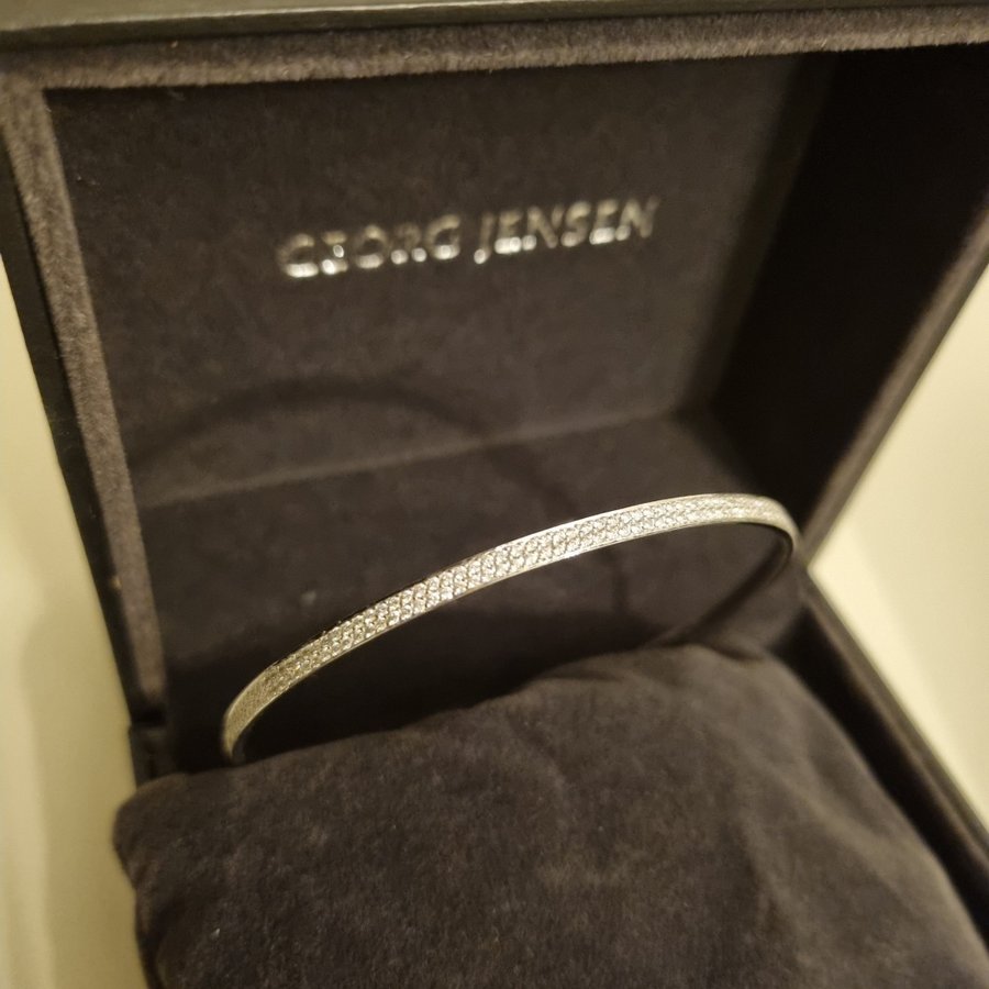 GEORG JENSEN armband MAGIC vitguld 18 karat NYTT