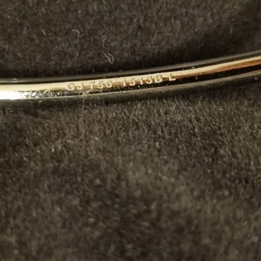 GEORG JENSEN armband MAGIC vitguld 18 karat NYTT