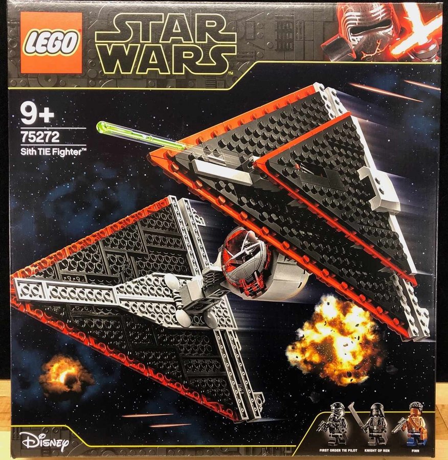 LEGO Star Wars 75272 "Sith TIE Fighter" - från 2020 oöppnad /förseglad!
