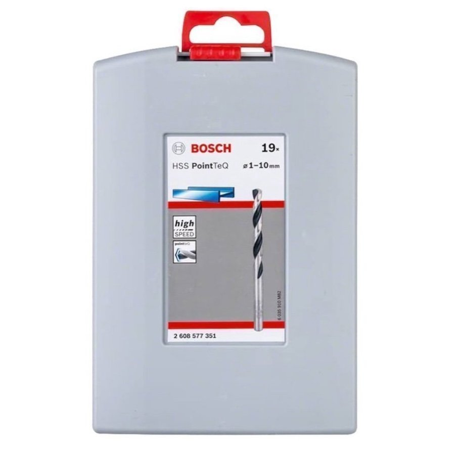 Bosch HSS PointTeQ Borrset 19 delar