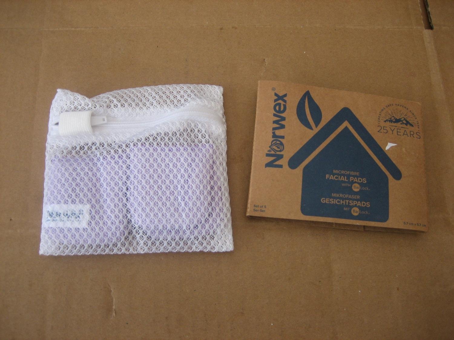 Norwex - Microfibre Facial Pads med tvättpåse **Ny**