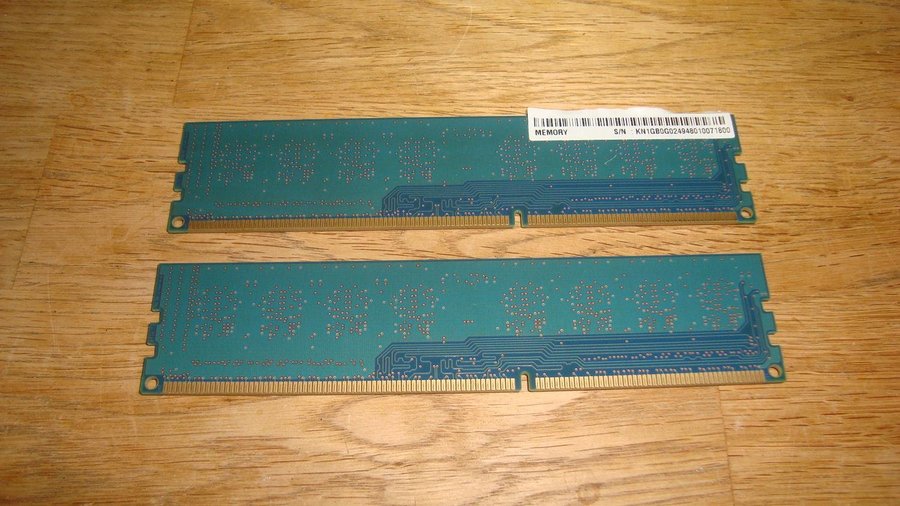 RAM minne Hynix 2 GB (2x1GB) DDR3 1300 Mhz