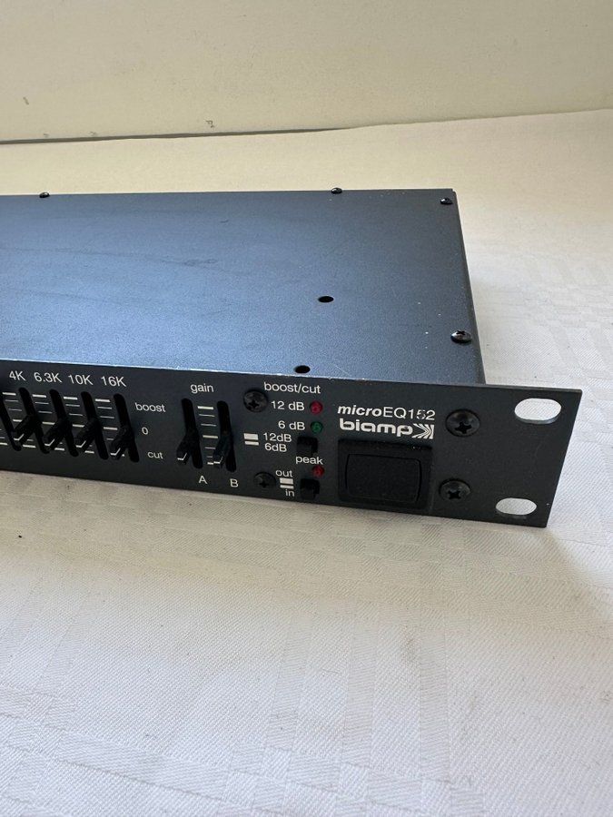 Blamp microEQ152 2-kanals grafisk equalizer