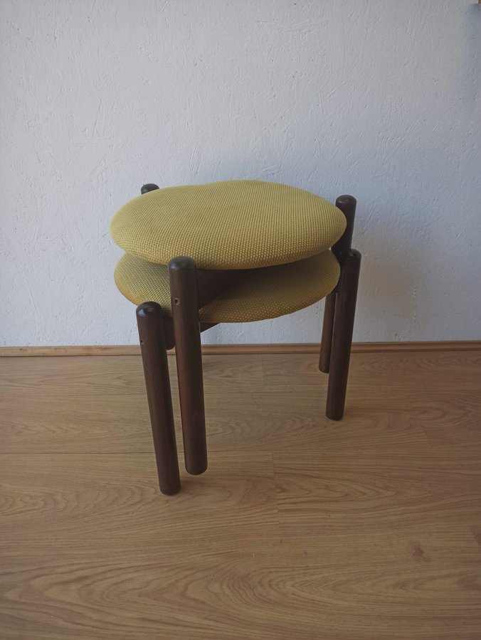 Modernist stools from the 1970s set of 2