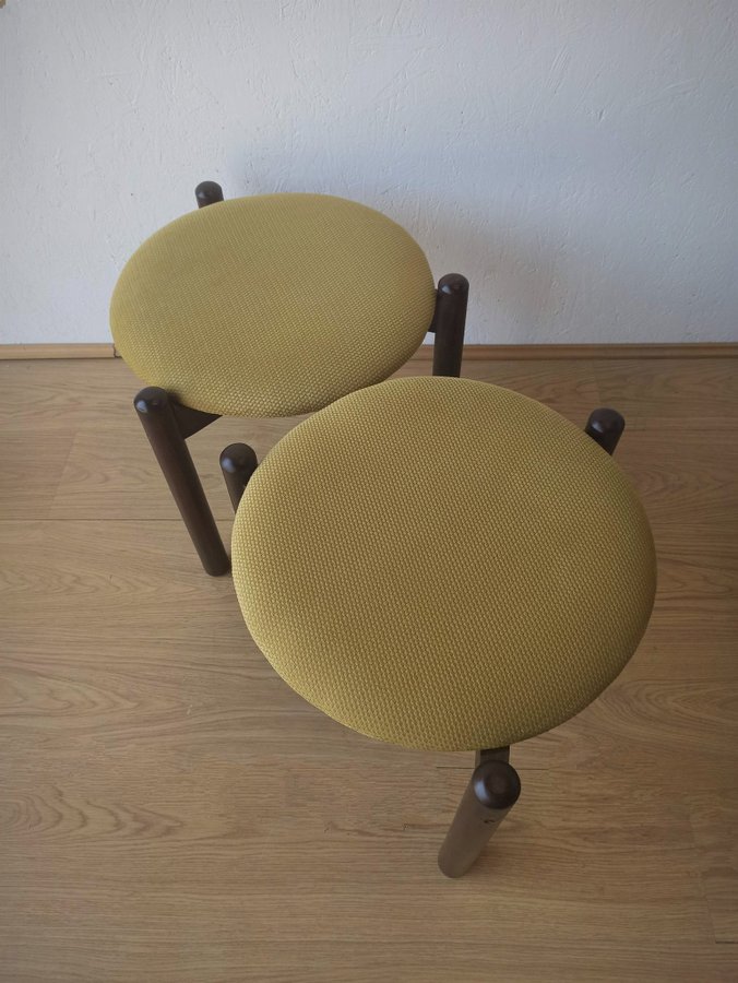 Modernist stools from the 1970s set of 2