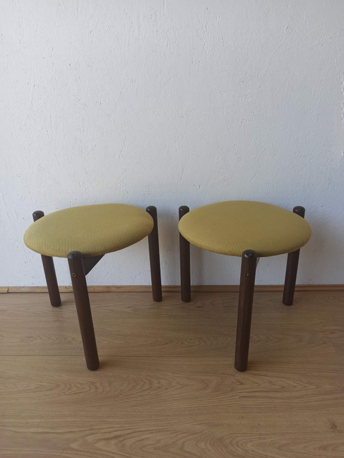 Modernist stools from the 1970s set of 2