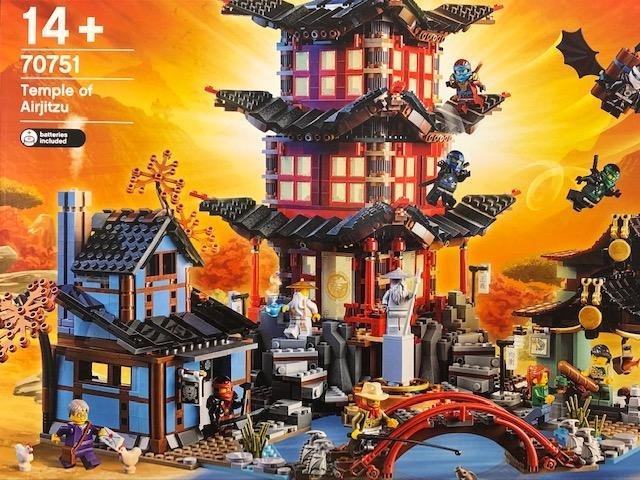 LEGO Ninjago 70751 "Airjitzutempel" - exklusivt från 2015 oöppnad / förseglad!!