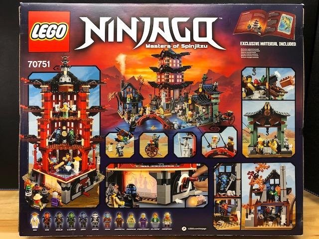 LEGO Ninjago 70751 "Airjitzutempel" - exklusivt från 2015 oöppnad / förseglad!!