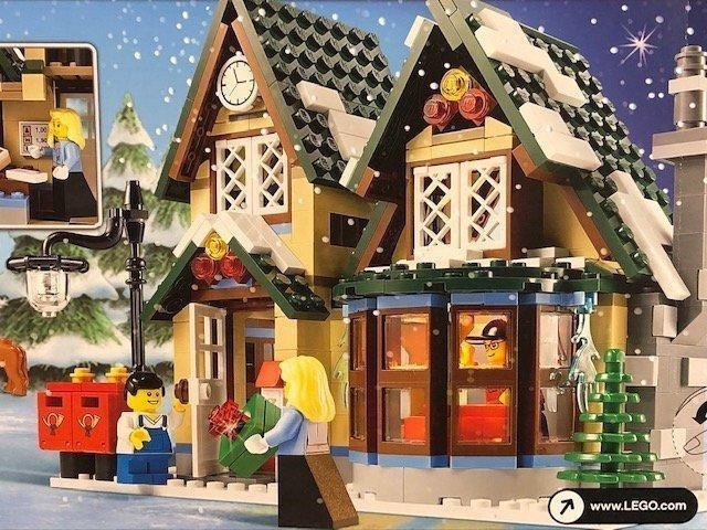 LEGO 10222 Exclusive / Jul "Winter Post Office" - exklusivt från 2011 oöppnad!