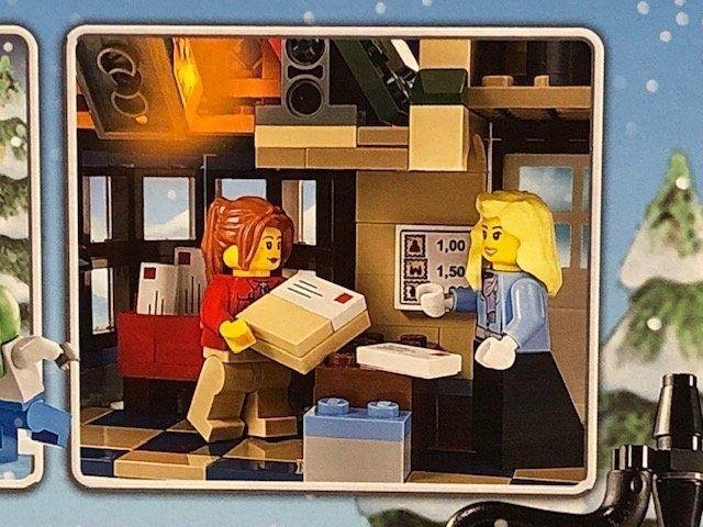 LEGO 10222 Exclusive / Jul "Winter Post Office" - exklusivt från 2011 oöppnad!