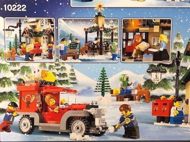 LEGO 10222 Exclusive / Jul "Winter Post Office" - exklusivt från 2011 oöppnad!