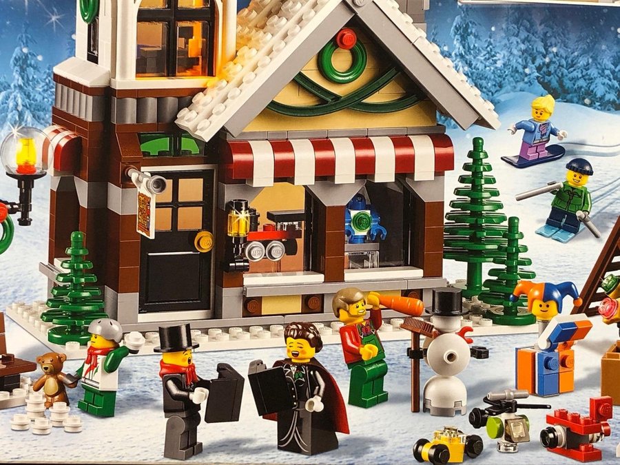 LEGO 10249 Exclusive / Jul "Winter Toy Shop" - från 2015 oöppnad / förseglad!