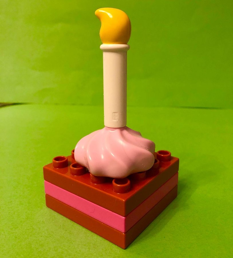 Lego DUPLO Tårtbit med Maräng och ljus - 5 delar