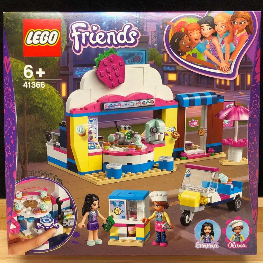 LEGO Friends 41366 "Olivias Cupcakekafé" - från 2019 oöppnad / förseglad!