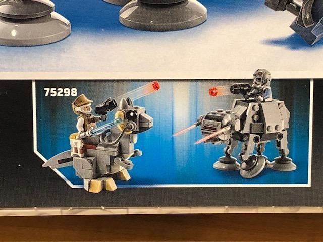 LEGO Star Wars 75298 "AT-AT vs Tauntaun Microfighters" - från 2021 oöppnad!