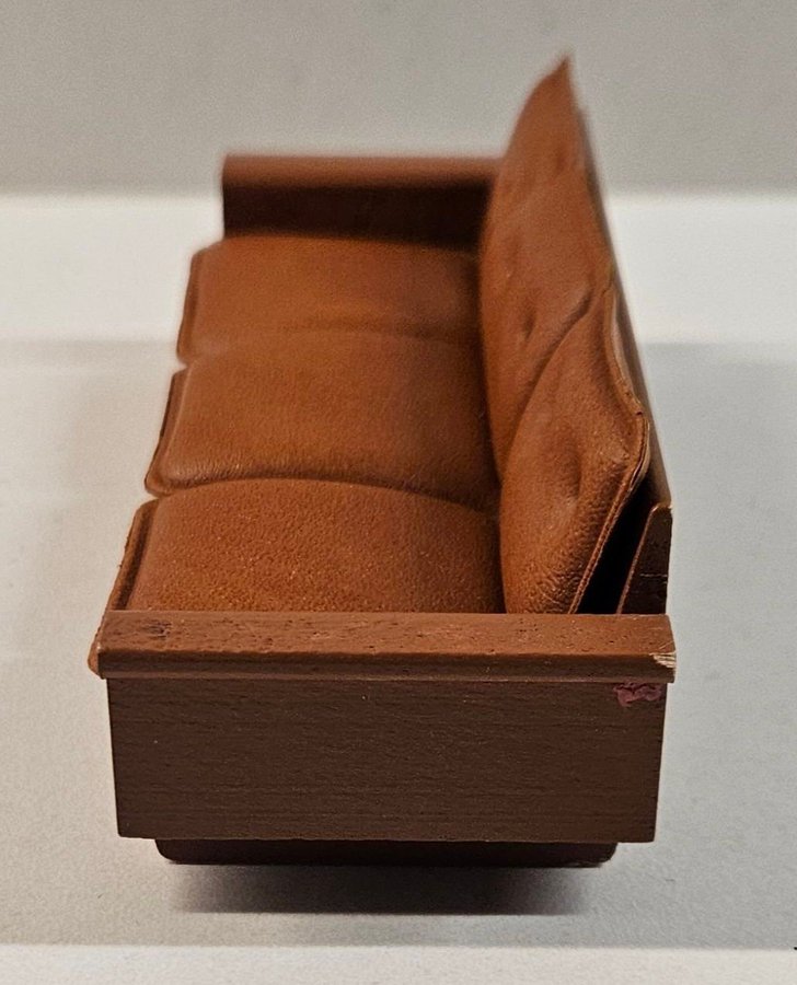 3-sits Skinnsoffa Soffa "Brasilia" Lundby