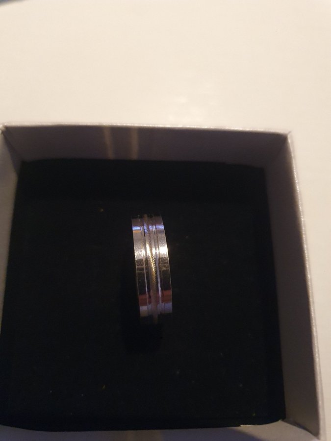 Äkta silver ring