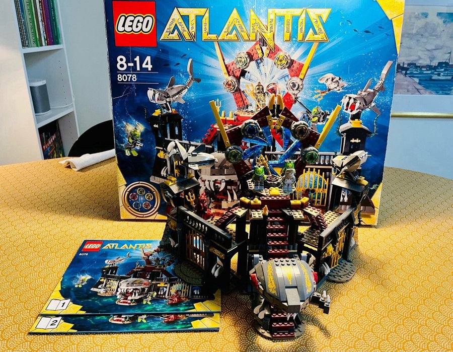 Lego Atlantis 8078 - Potal of Atlantis 2010