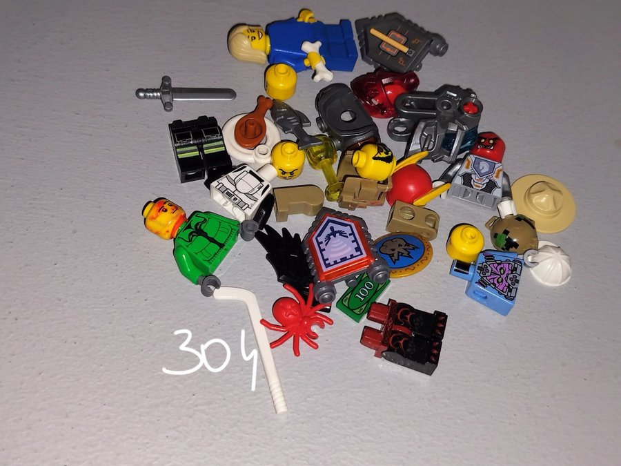 Lego Minifigurer Blandade