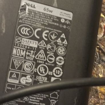 Dell 65W Laptop Adapter