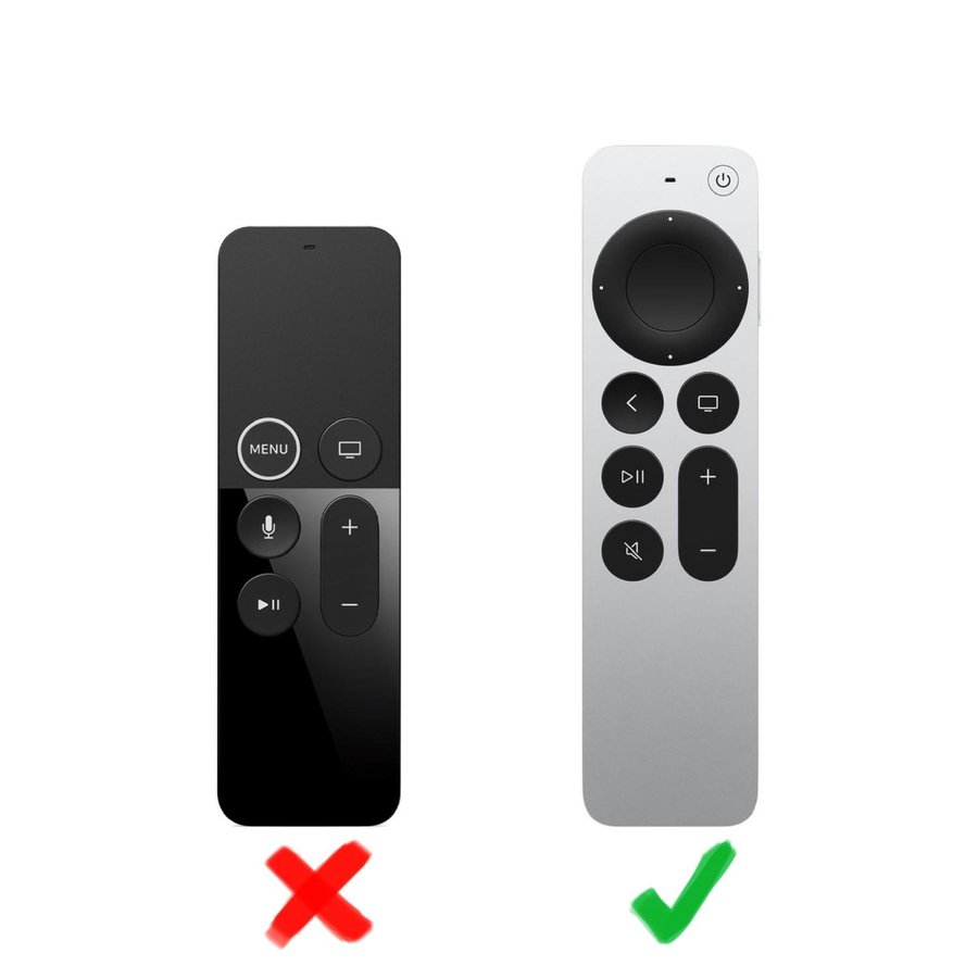 Apple TV Remote Case - Skydd till fjärrkontrollen (BLACK)