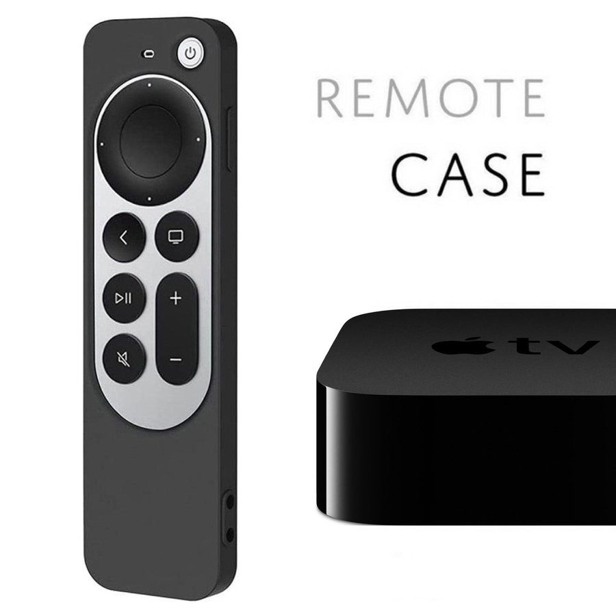 Apple TV Remote Case - Skydd till fjärrkontrollen (BLACK)