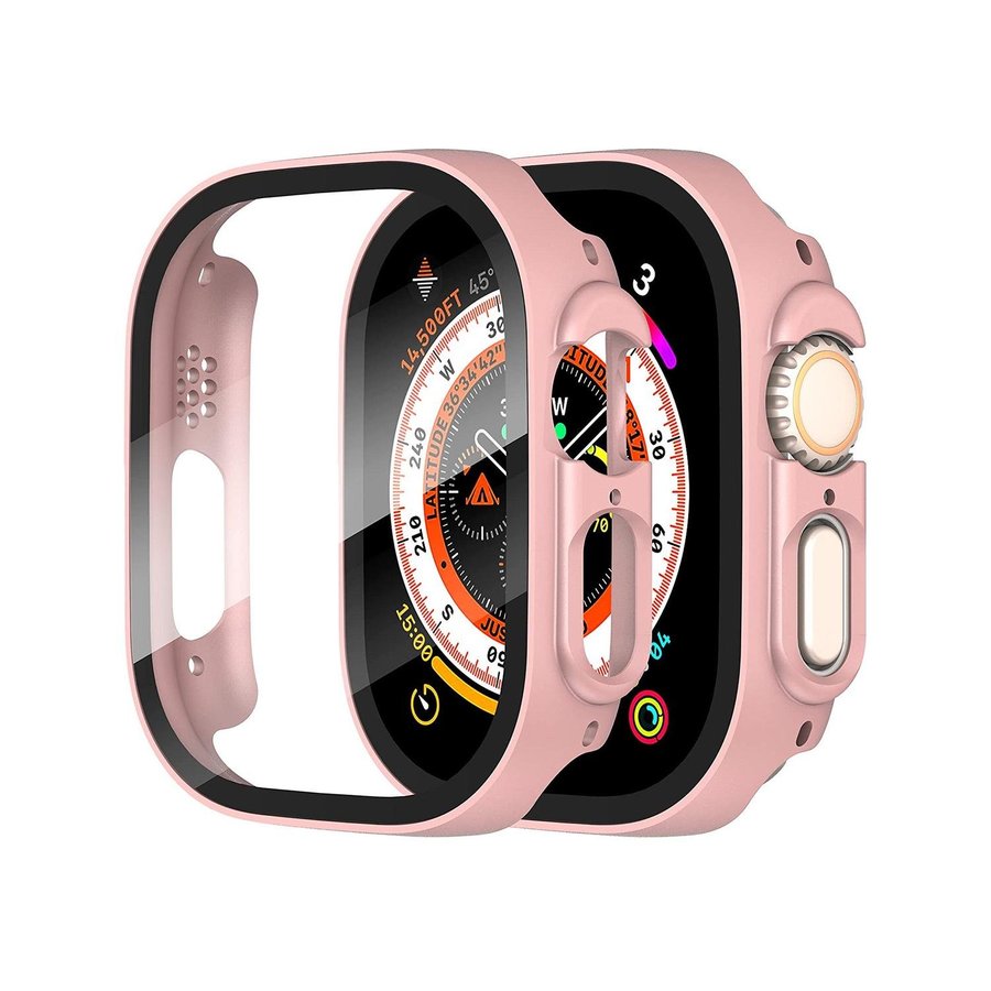 Apple Watch Cover 49mm - Skydd till Apple Watch Ultra (SHINY PINK)