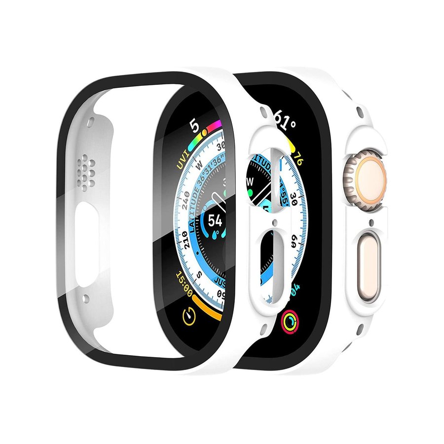 Apple Watch Cover 49mm - Skydd till Apple Watch Ultra (WHITE)