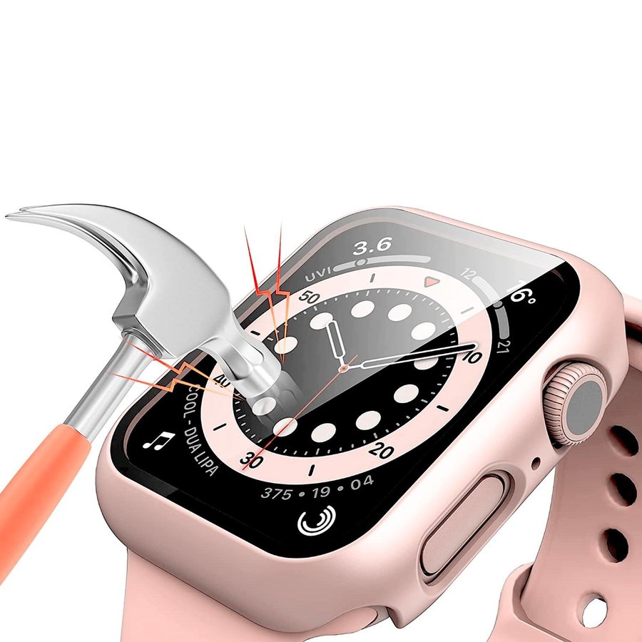 Apple Watch Cover 45mm - Skydd till Apple Watch (SOFT PINK)