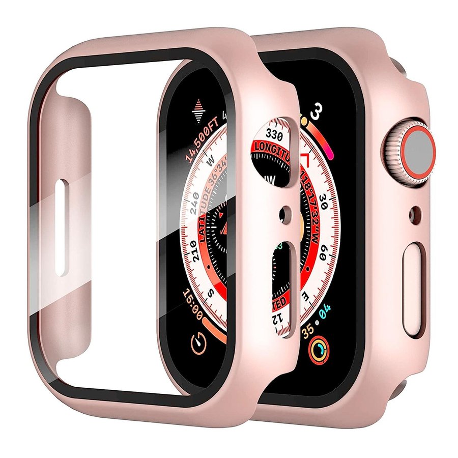 Apple Watch Cover 45mm - Skydd till Apple Watch (SOFT PINK)