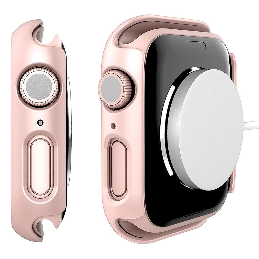 Apple Watch Cover 45mm - Skydd till Apple Watch (SOFT PINK)