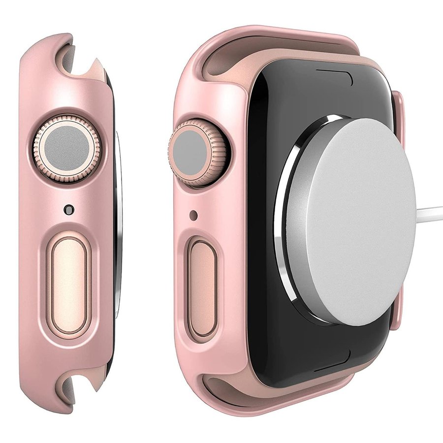 Apple Watch Skal 41mm - Skydd till Apple Watch (GLANSROSA)