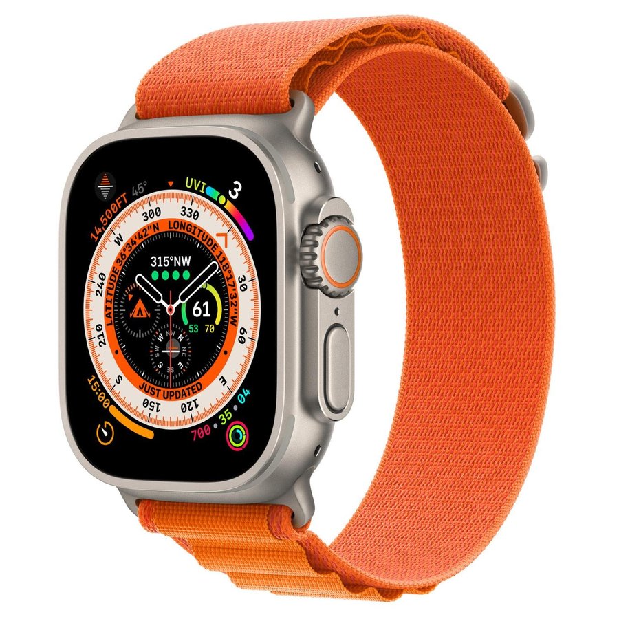 Bergsloop 38/40/41mm Apple Watch Armband - ORANGE