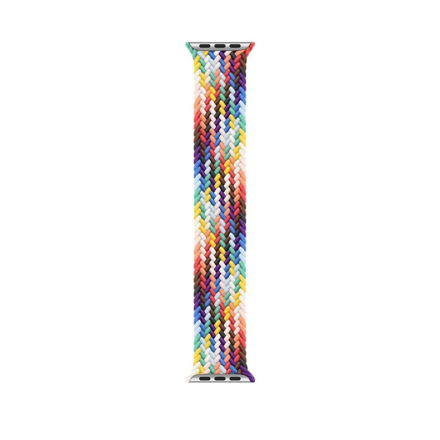 Braided Solo Loop 42/44/45/49mm Apple Watch Armband - PRIDE EDITION (Small)