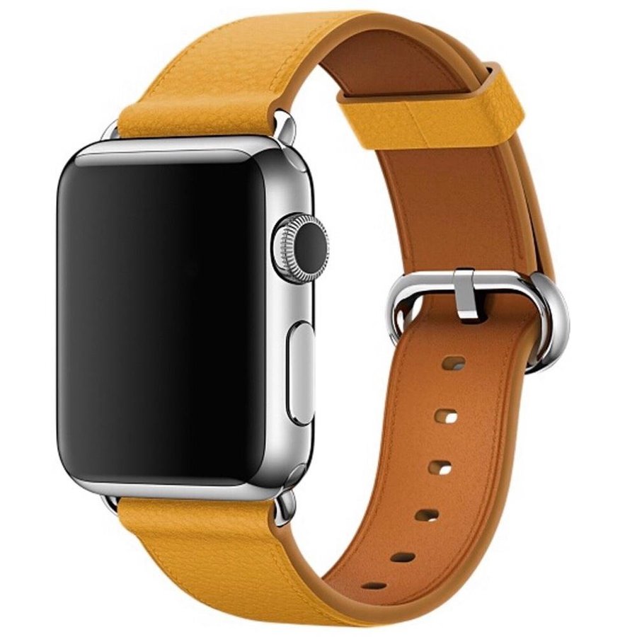 Klassiskt Spänne 38/40/41mm Apple Watch Armband - GUL