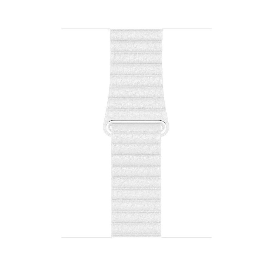 Leather Loop 38/40/41mm Apple Watch Armband - WHITE