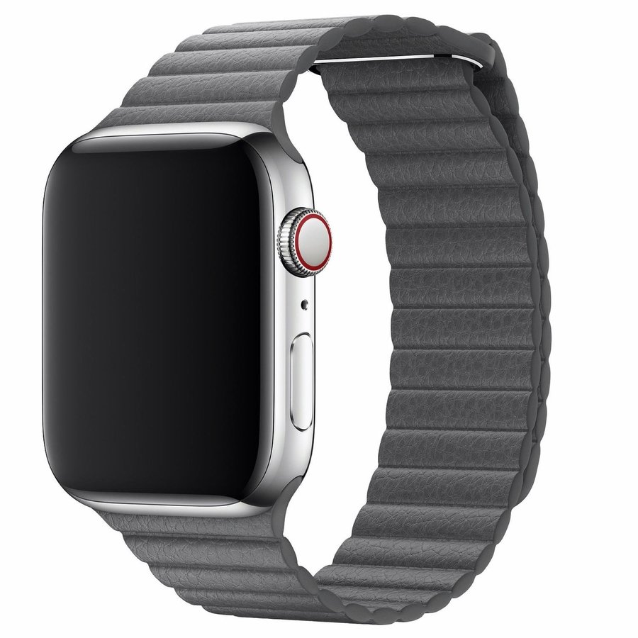 Leather Loop 38/40/41mm Apple Watch Armband - GREY