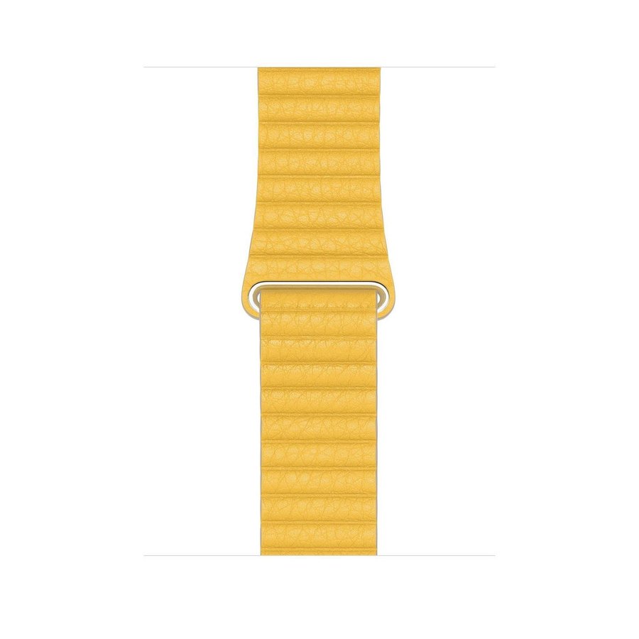 Läderloop 38/40/41mm Apple Watch Armband - GUL