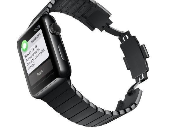 Länkarmband 38/40/41mm Apple Watch Armband - SVART