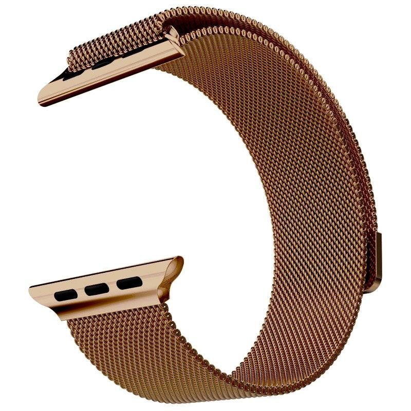 Milanese Loop 42/44/45/49mm Apple Watch Armband - BRONZE