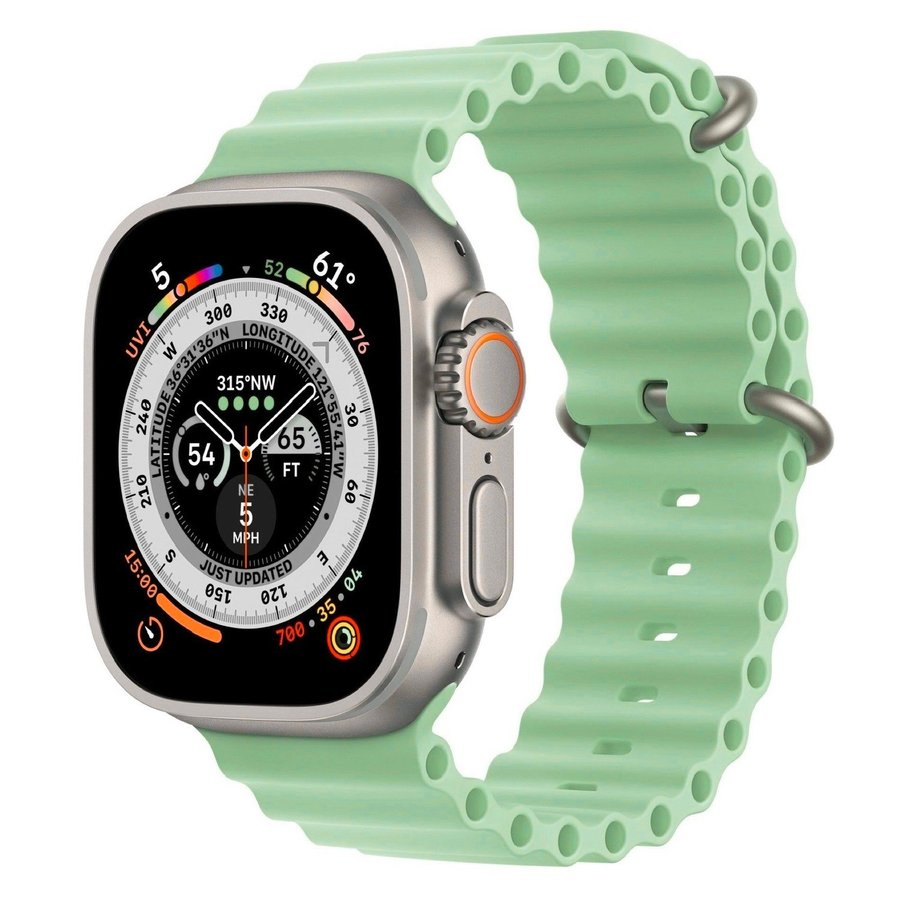 Ocean Band 42/44/45/49mm Apple Watch Armband - PISTACHIO